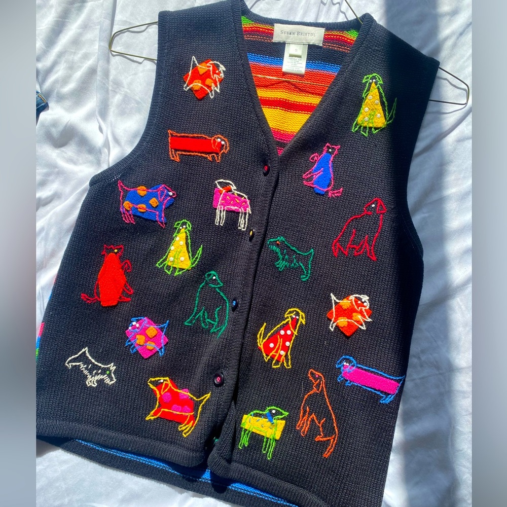 VINTAGE 1996 Susan Bristol Vest